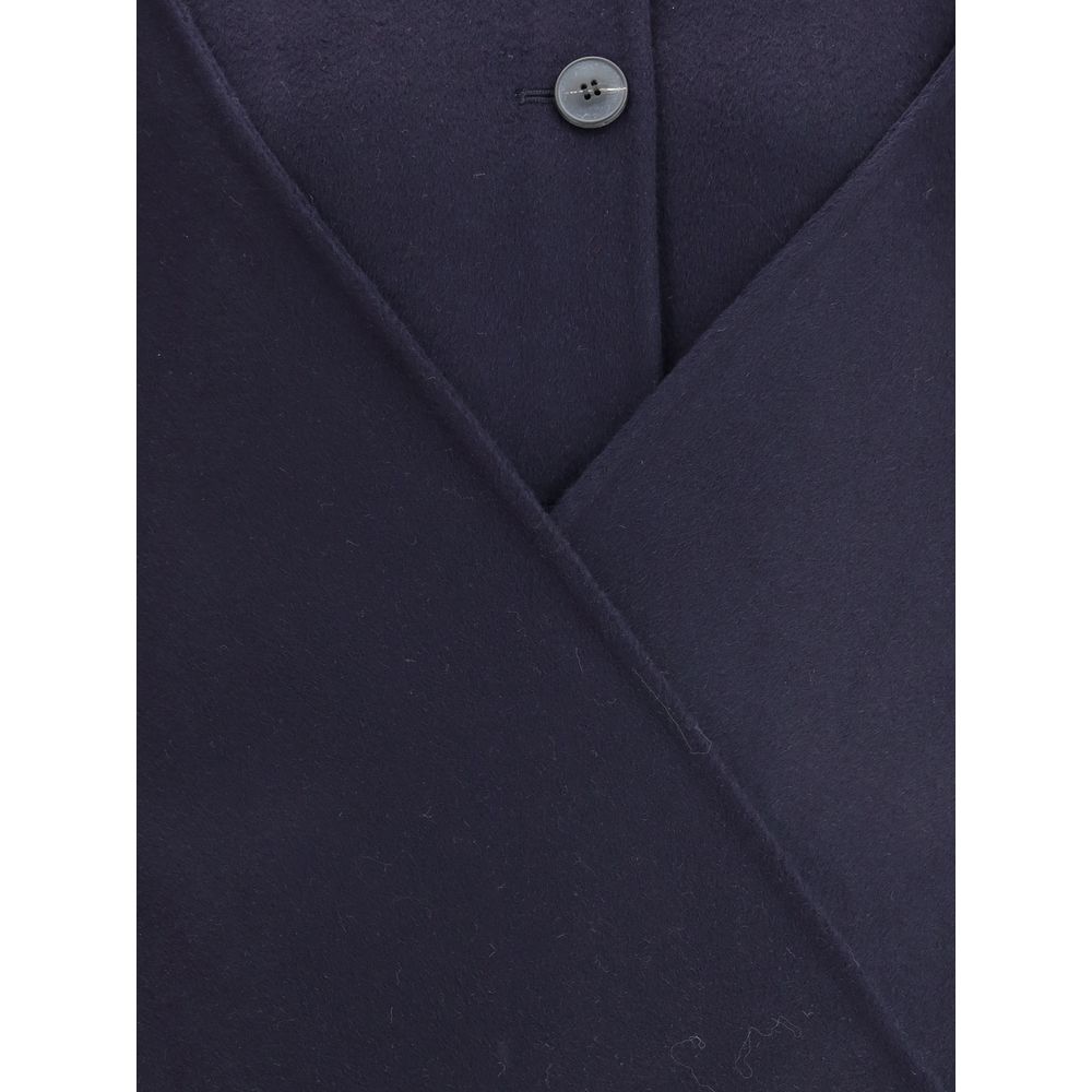 Dynamis Studio Blue Wool Coat Dynamis Studio