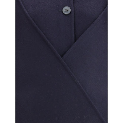 Dynamis Studio Blue Wool Coat Dynamis Studio