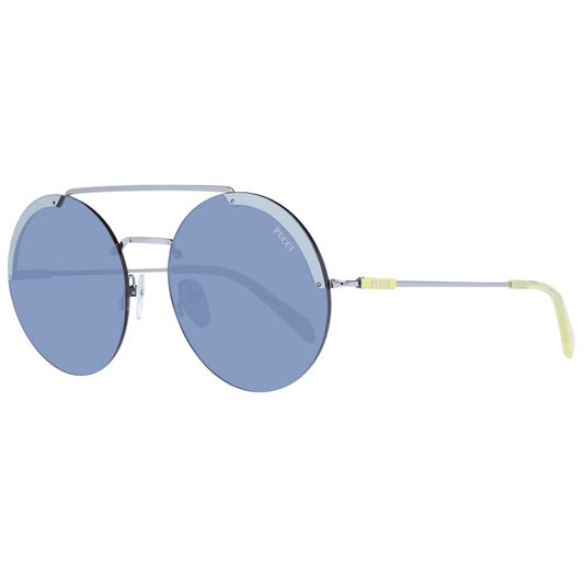 Emilio Pucci Gray Metal Sunglasses Emilio Pucci