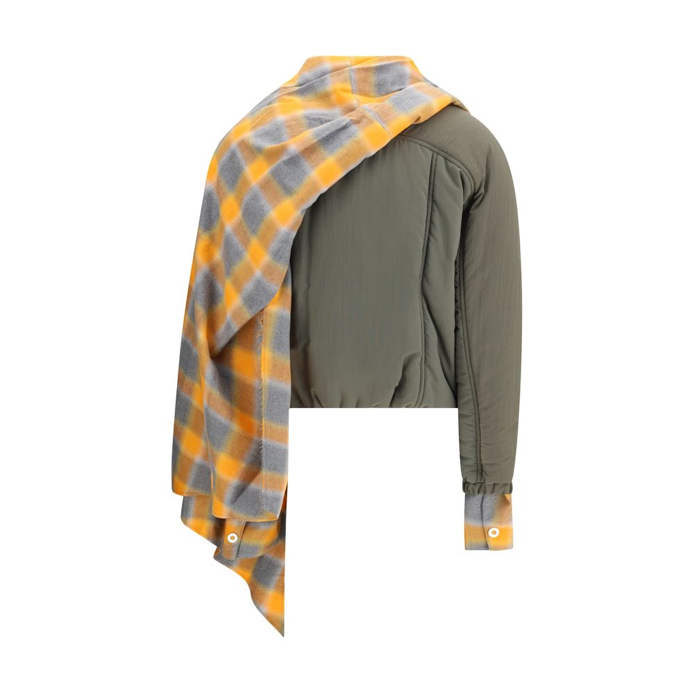 MARBELL Bicolor Cotton Coat