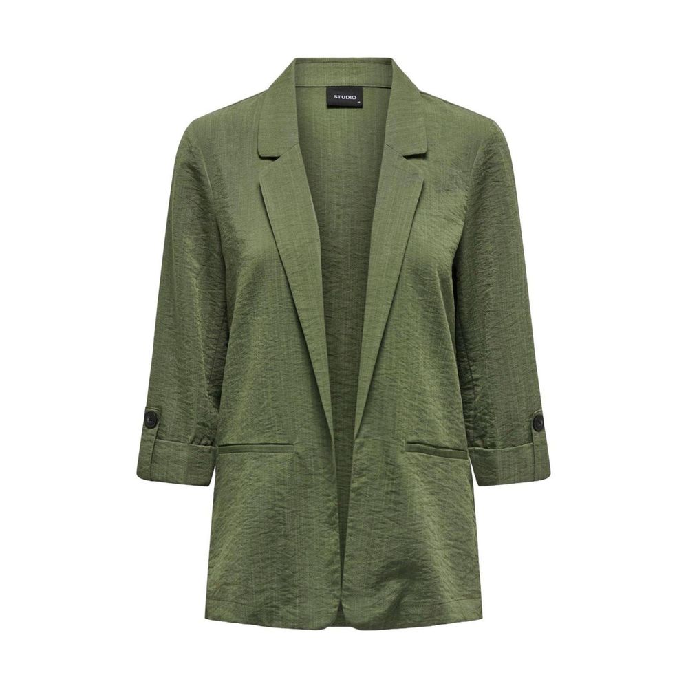 Only Green Viscose Blazer Only