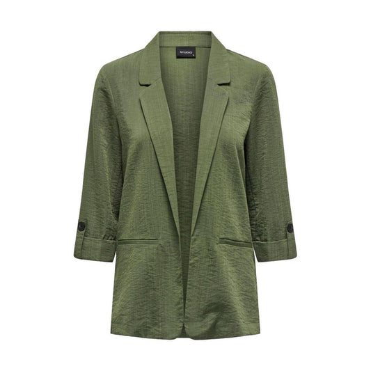 Only Green Viscose Blazer Only