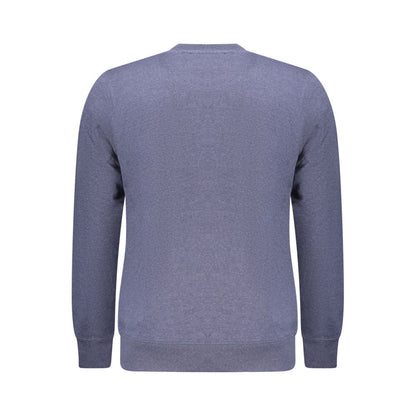 Accademia Militare Blue Recycled Cotton Men Sweatshirt