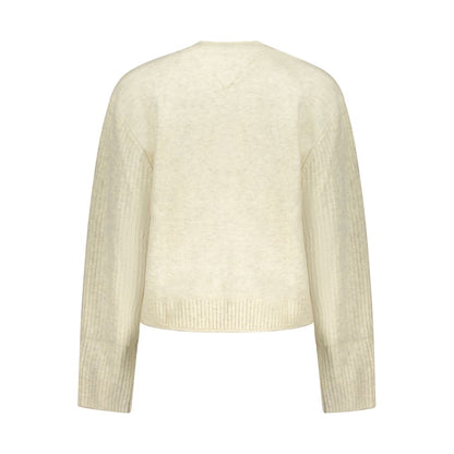 Tommy Hilfiger Beige Acrylic Women's Sweater