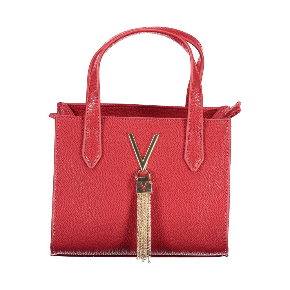 Mario Valentino Red Polyurethane Women Handbag