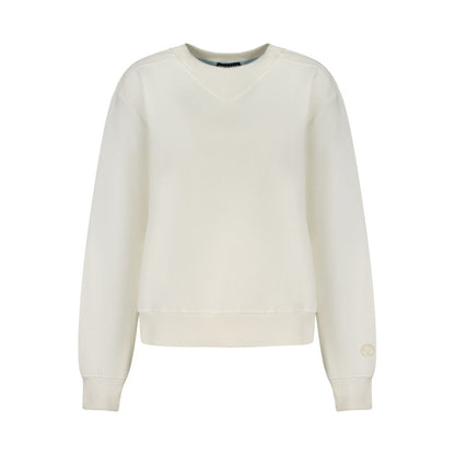 North Sails Bianco Cotton Women Sweatshirt