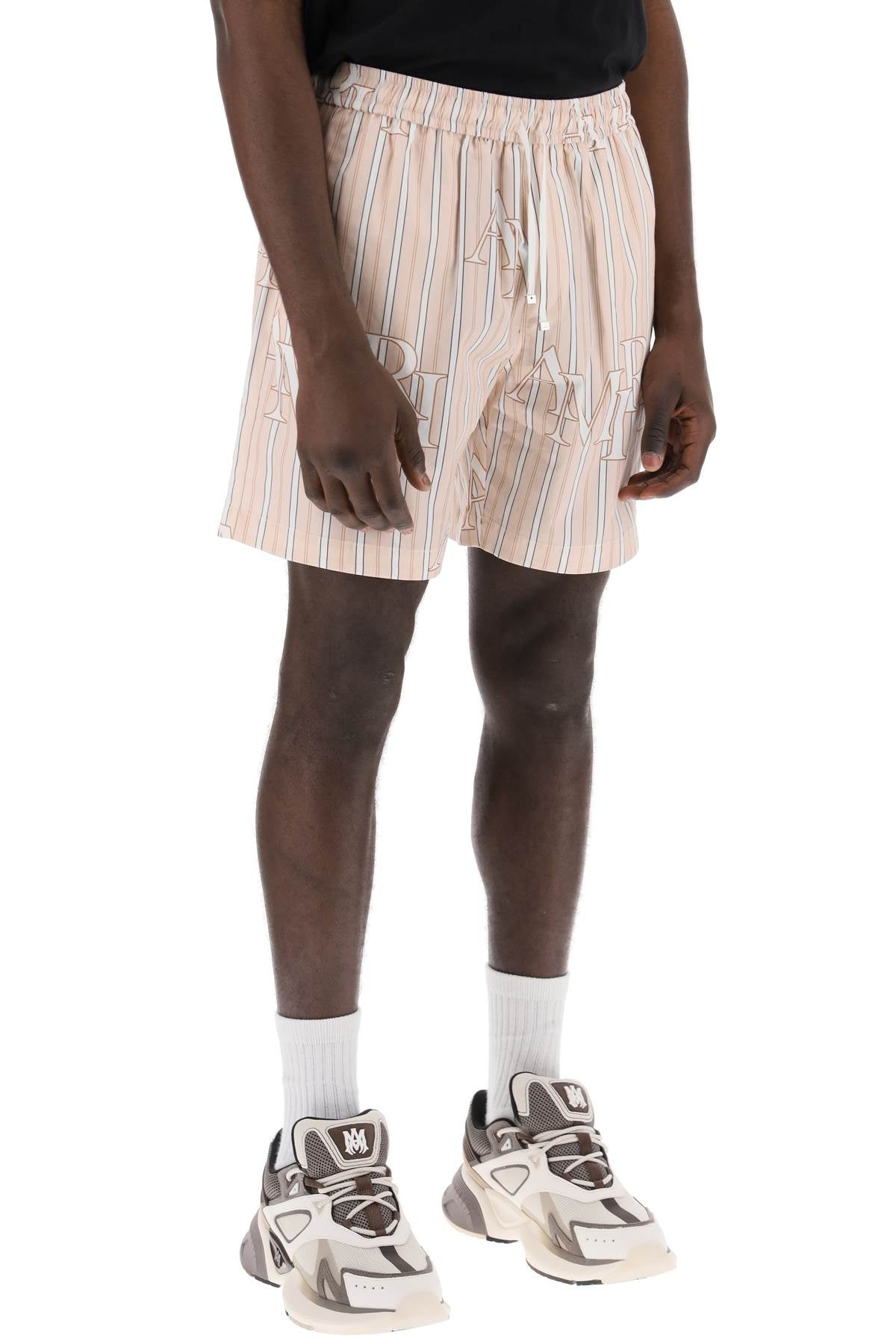 Amiri Bermuda shorts are made of technical poplin Short trousers Amiri