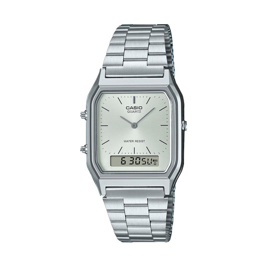 CASIO VINTAGE Mod. EDGY COLLECTION - Silver WATCHES CASIO COLLECTION & VINTAGE