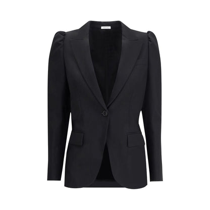 Alexander McQueen Black Wool Coat Alexander McQueen