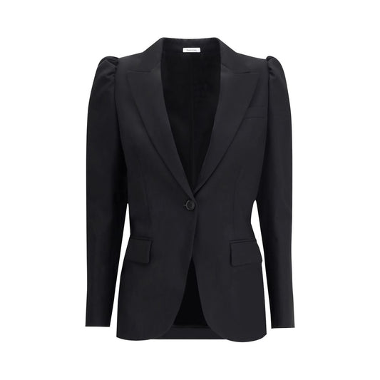 Alexander McQueen Black Wool Coat Alexander McQueen