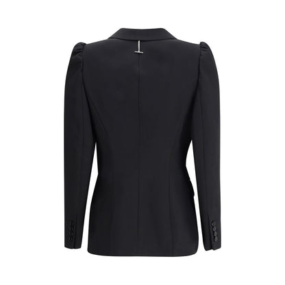 Alexander McQueen Black Wool Coat Alexander McQueen
