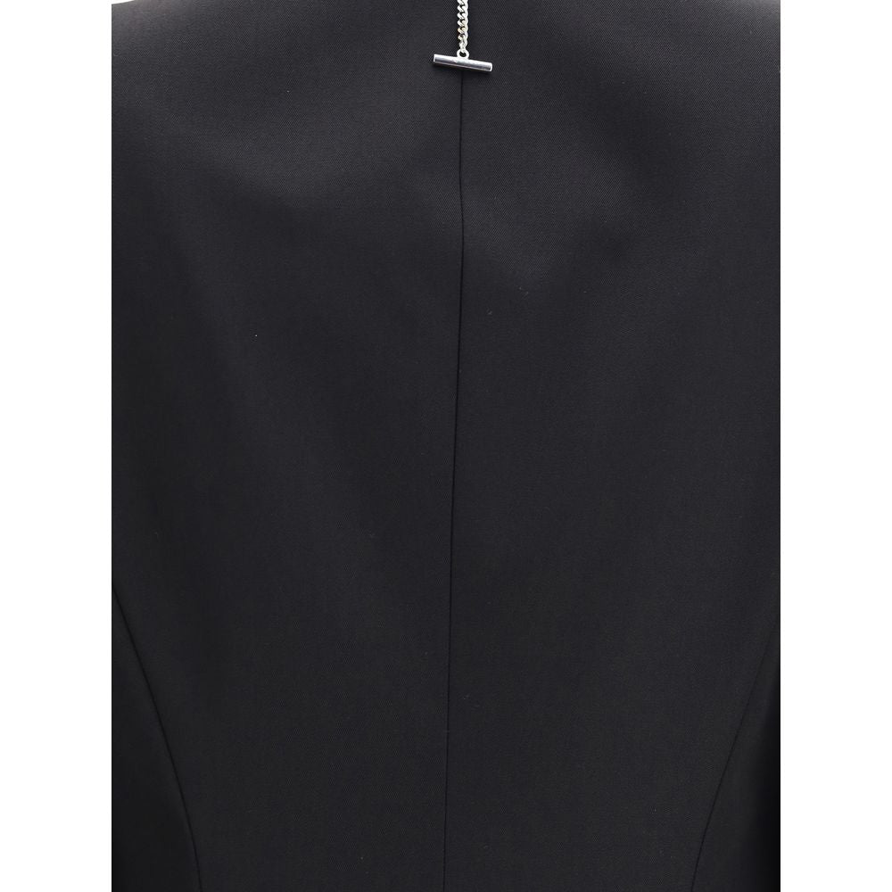 Alexander McQueen Black Wool Coat Alexander McQueen