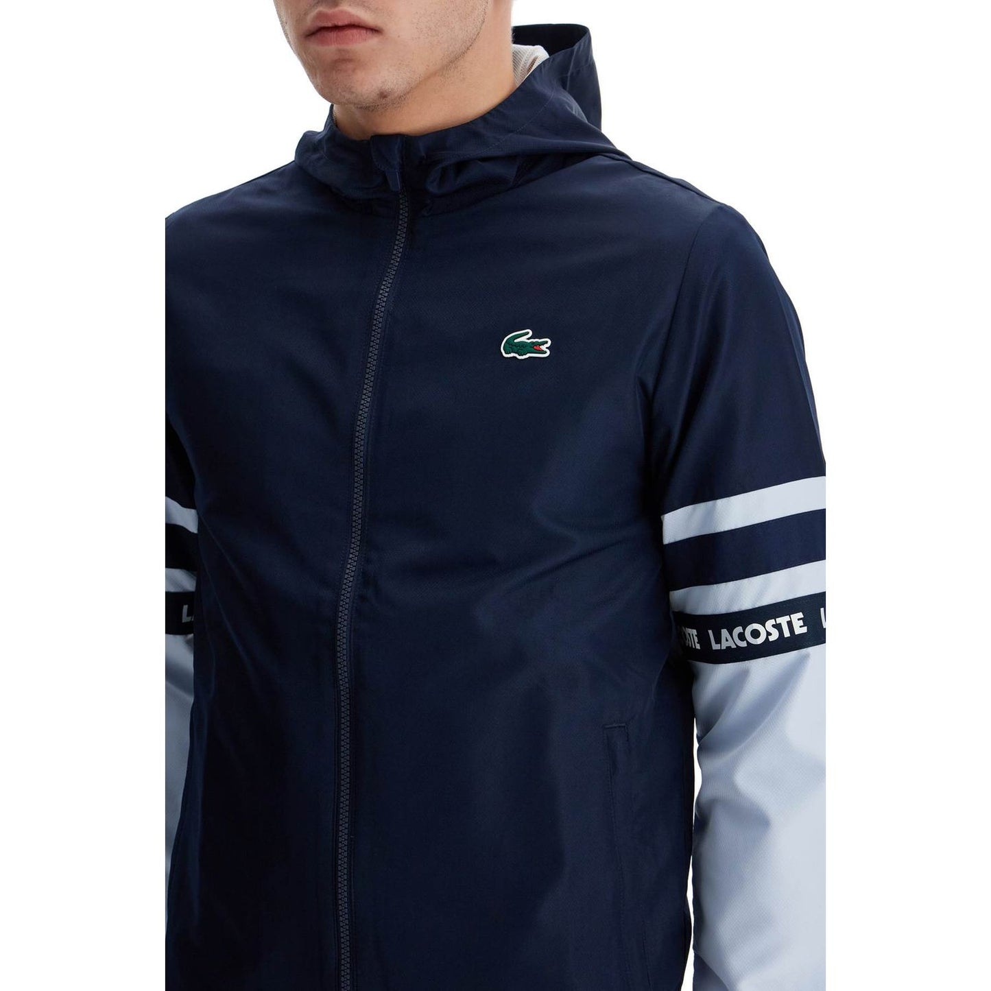 Lacoste sporty jacket with contrasting sleeves Vests Lacoste