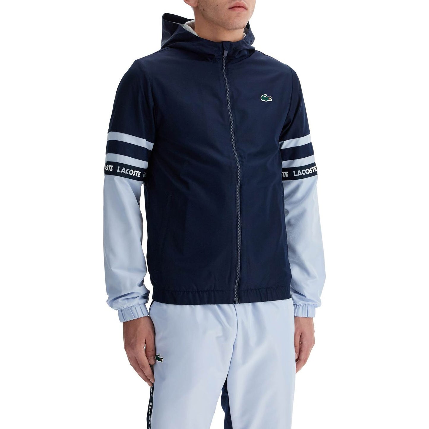 Lacoste sporty jacket with contrasting sleeves Vests Lacoste