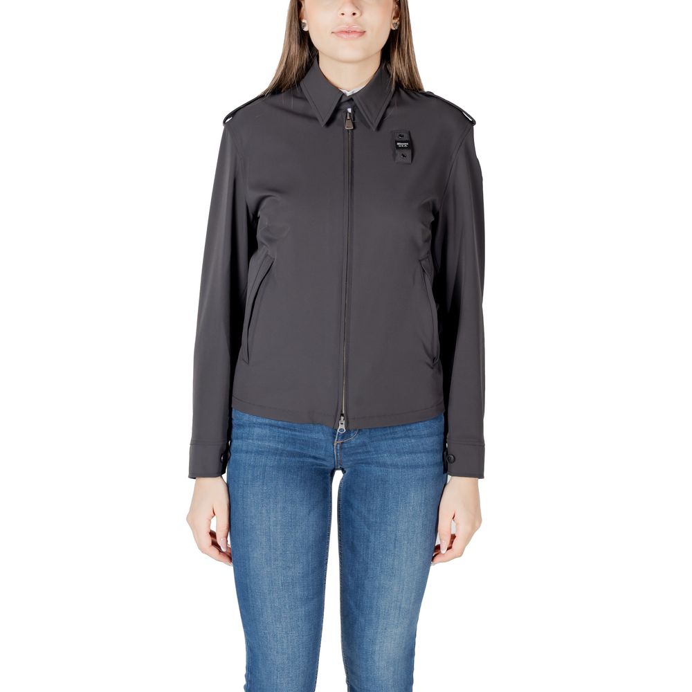 Blauer Black Polyamide Bomber Blauer