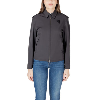 Blauer Black Polyamide Bomber Blauer