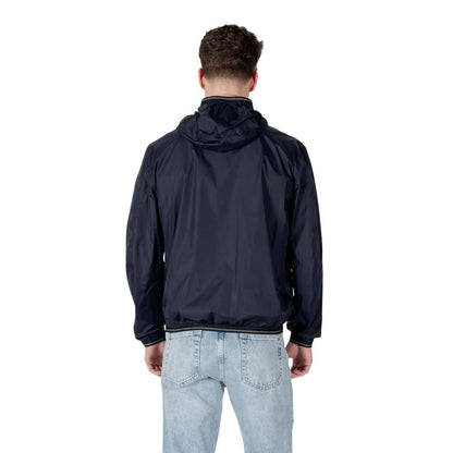Blauer Blue Polyamide Shell Jacket Blauer