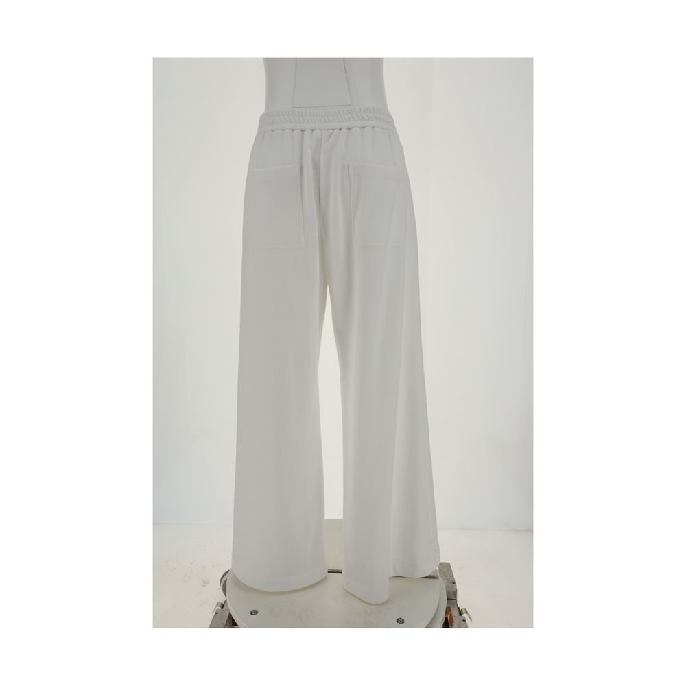 Brunello Cucinelli White Cotton Casual Pants Brunello Cucinelli
