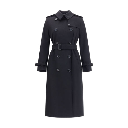 Burberry Black Cashmere Coat Burberry
