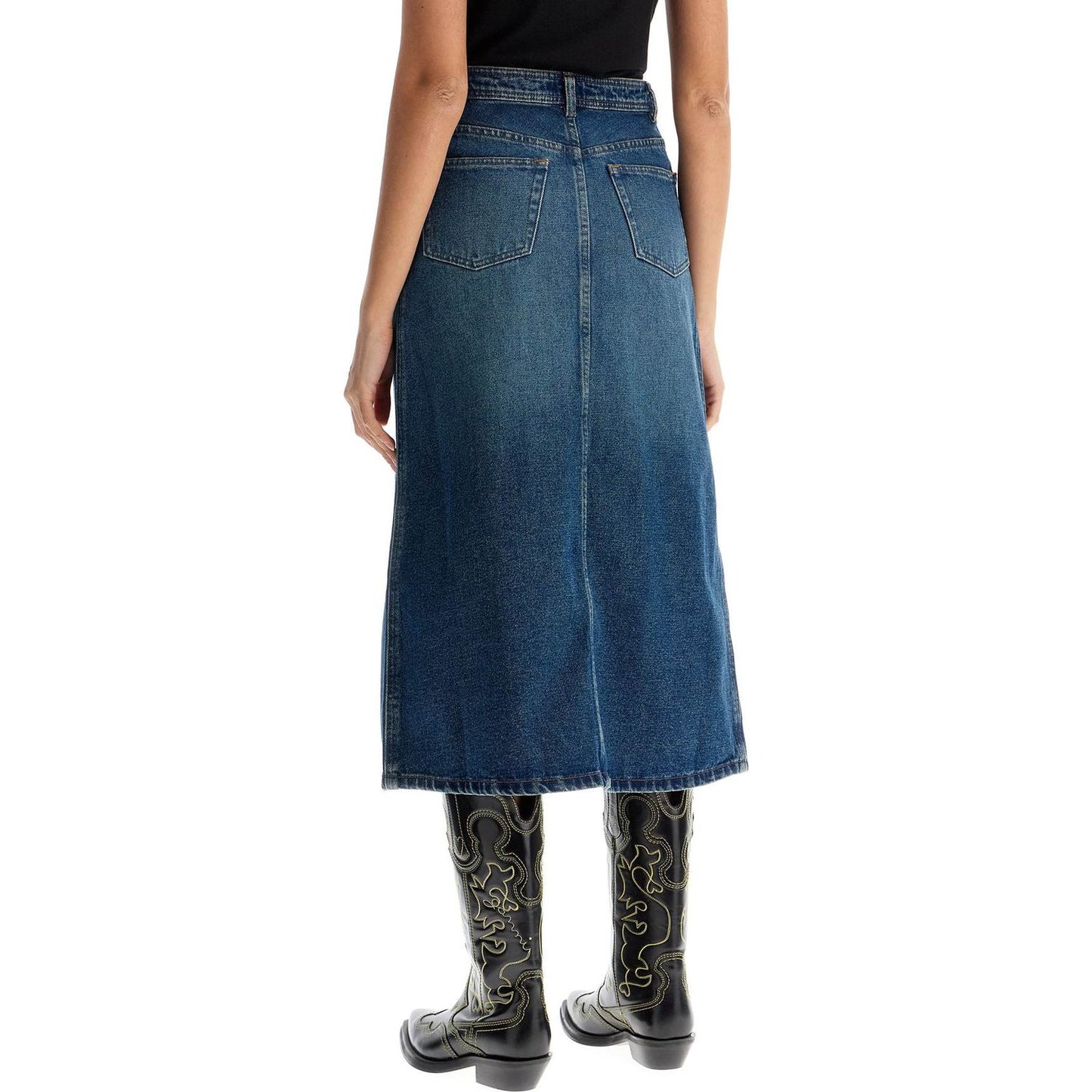 A.P.C. 'georgia denim midi skirt Skirts A.P.C.