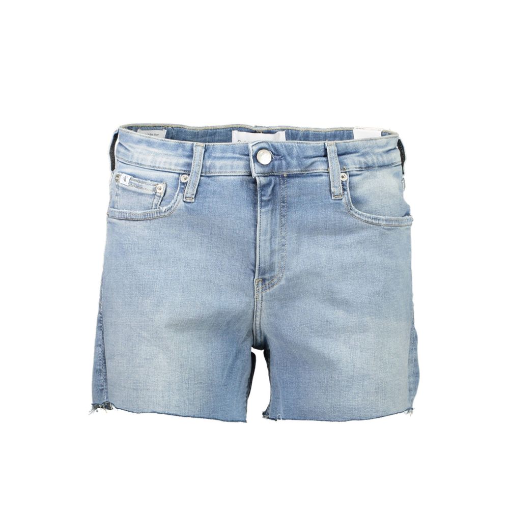 Calvin Klein Azzurro Cotton Women's Shorts