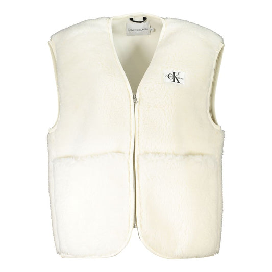 Calvin Klein Bianco Polyester Women's Vest Calvin Klein