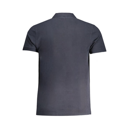 Cavalli Class Blu Cotton Men Polo