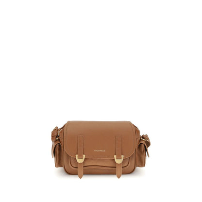 Coccinelle Brown Leather Shoulder Bag