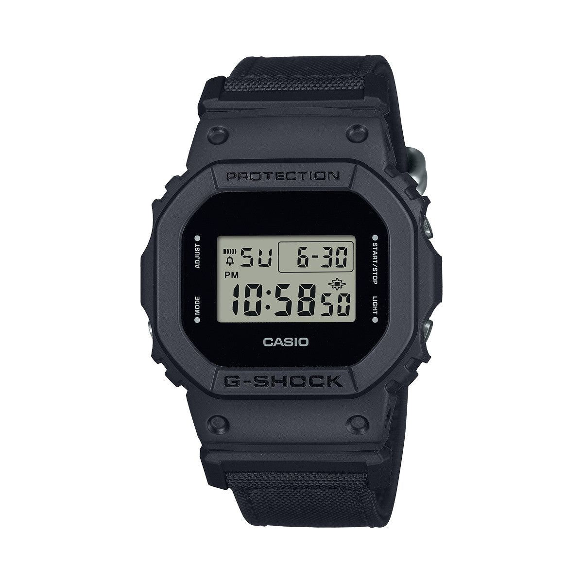 CASIO G-SHOCK Mod. THE ORIGIN - BLACK CORDURA ECO FABRIC STRAP SERIE WATCHES CASIO G-SHOCK