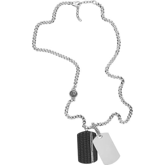 DIESEL Mod. DOOUBLE DOGTAGS Necklace DIESEL JEWELS