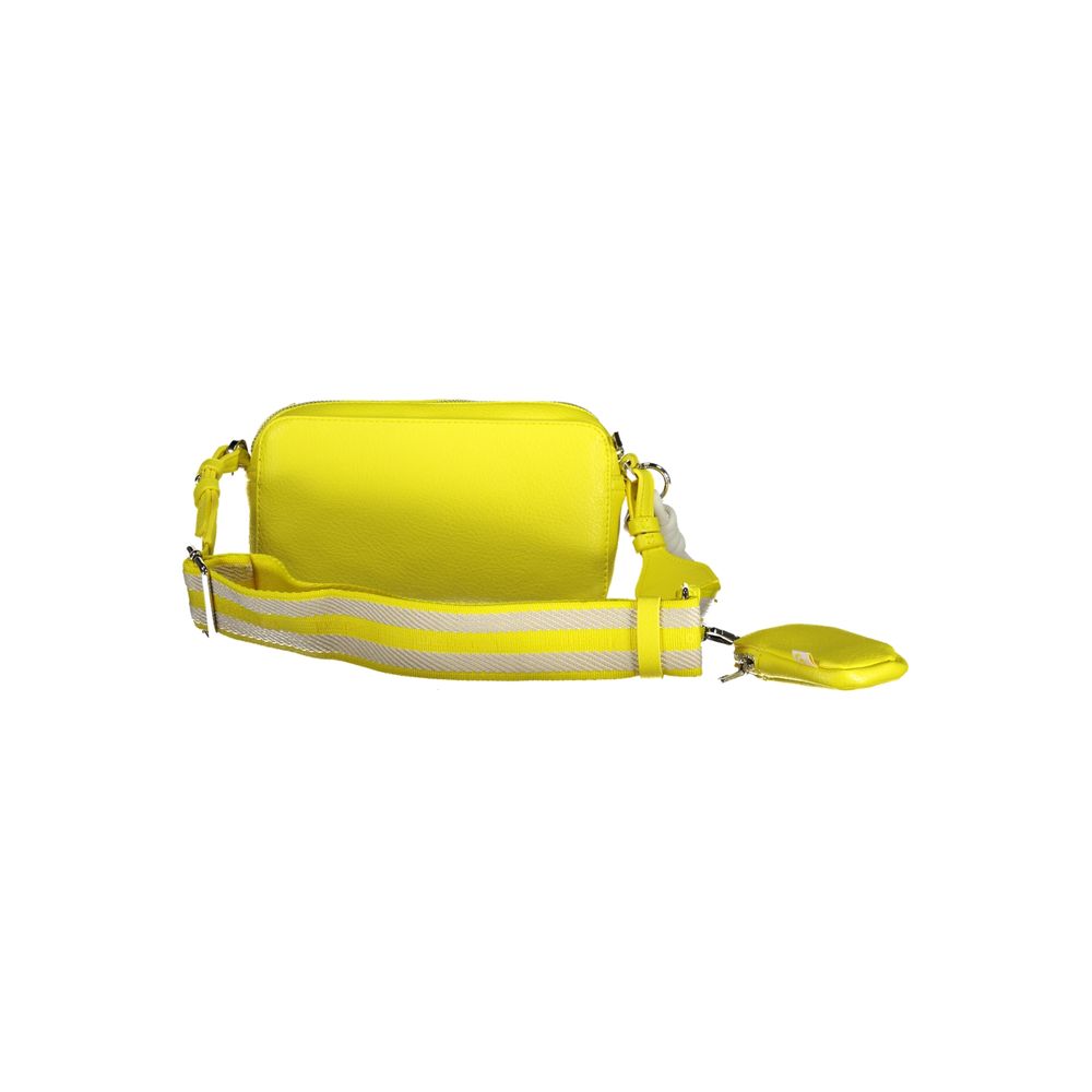 Desigual Giallo Poliuretano Women Handbag