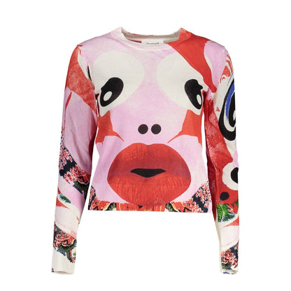 Desigual Rosa Viscosa Women Sweater Desigual