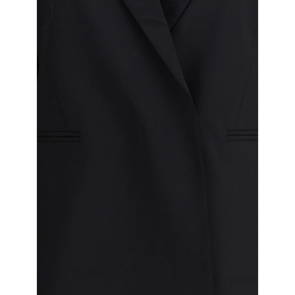 Di Stavnitser Black Polyester Blazer Di Stavnitser