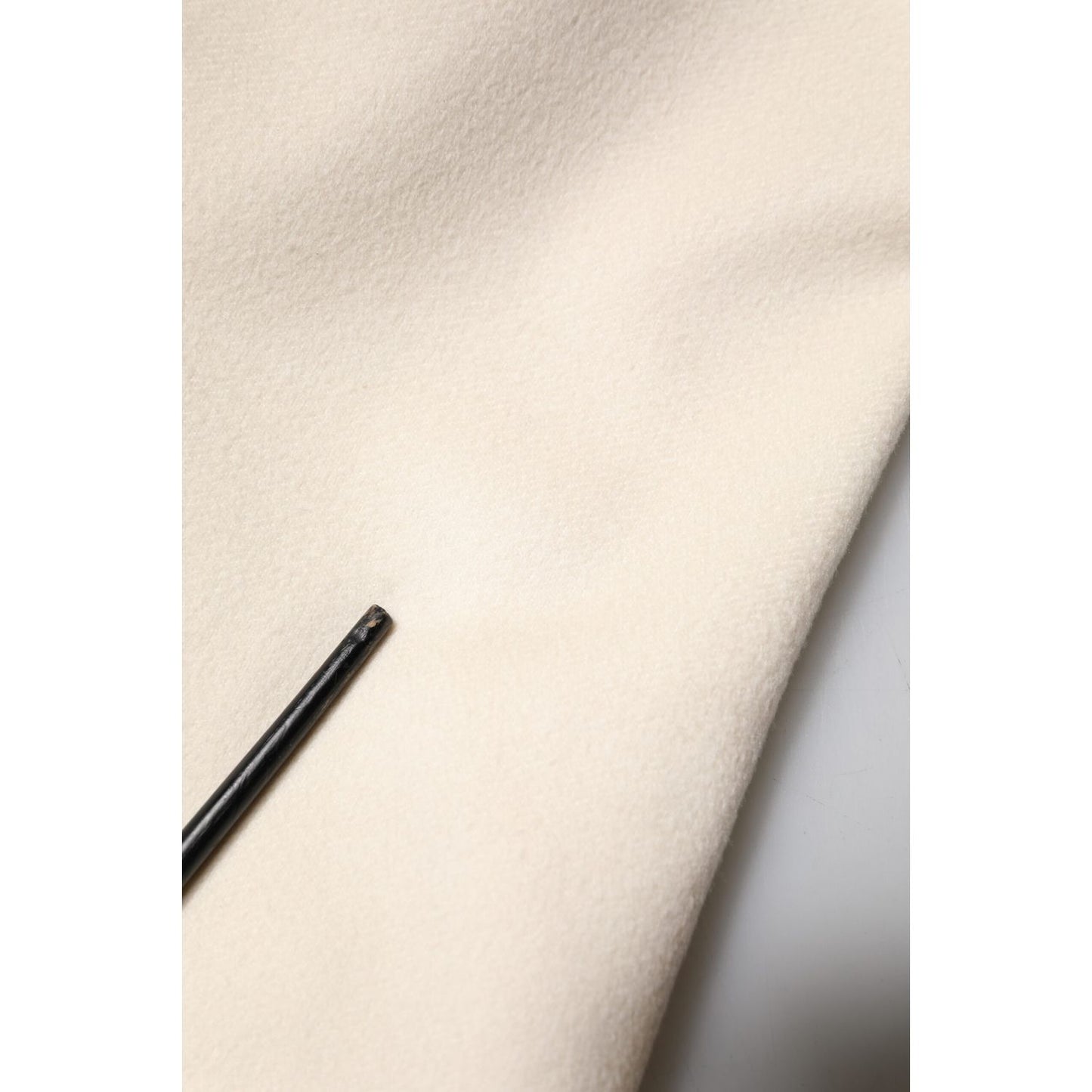 Dolce & Gabbana Beige Cashmere Double Breasted Coat Blazer Dolce & Gabbana