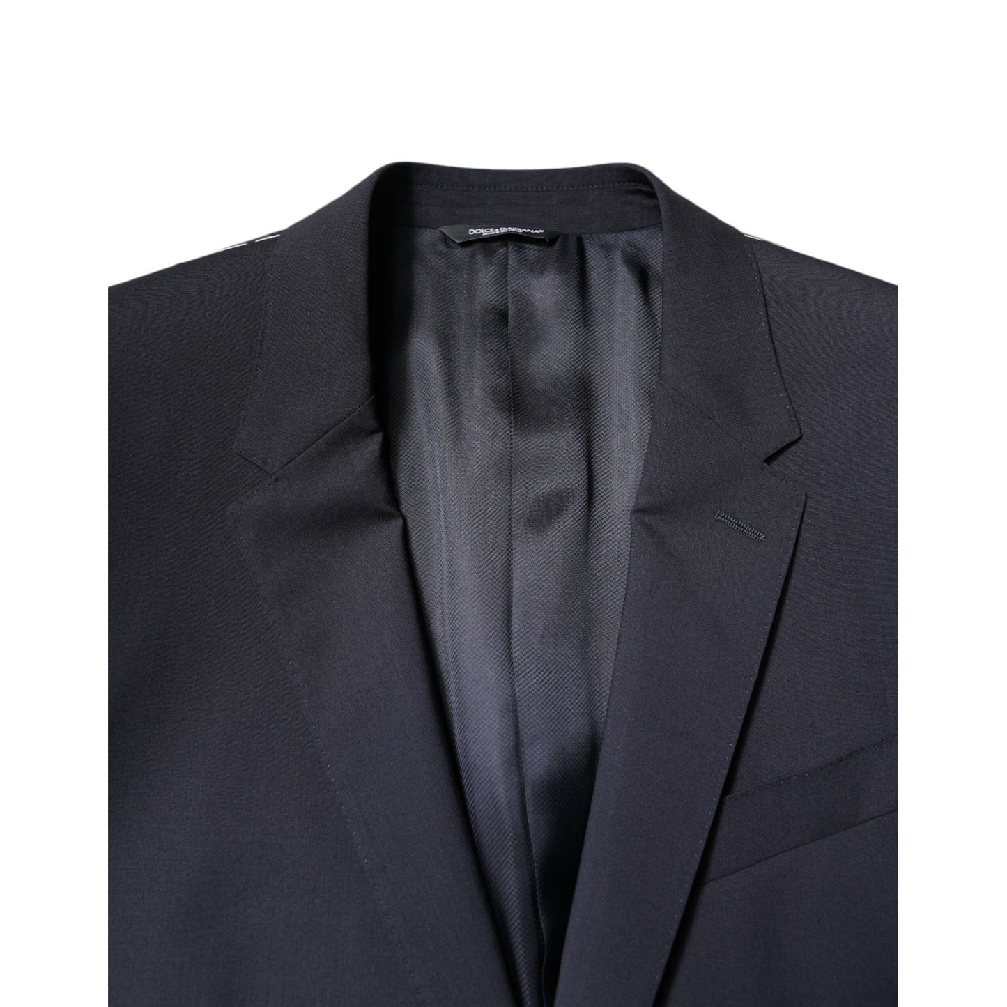 Dolce & Gabbana Black MARTINI Single Breasted Coat Blazer Dolce & Gabbana