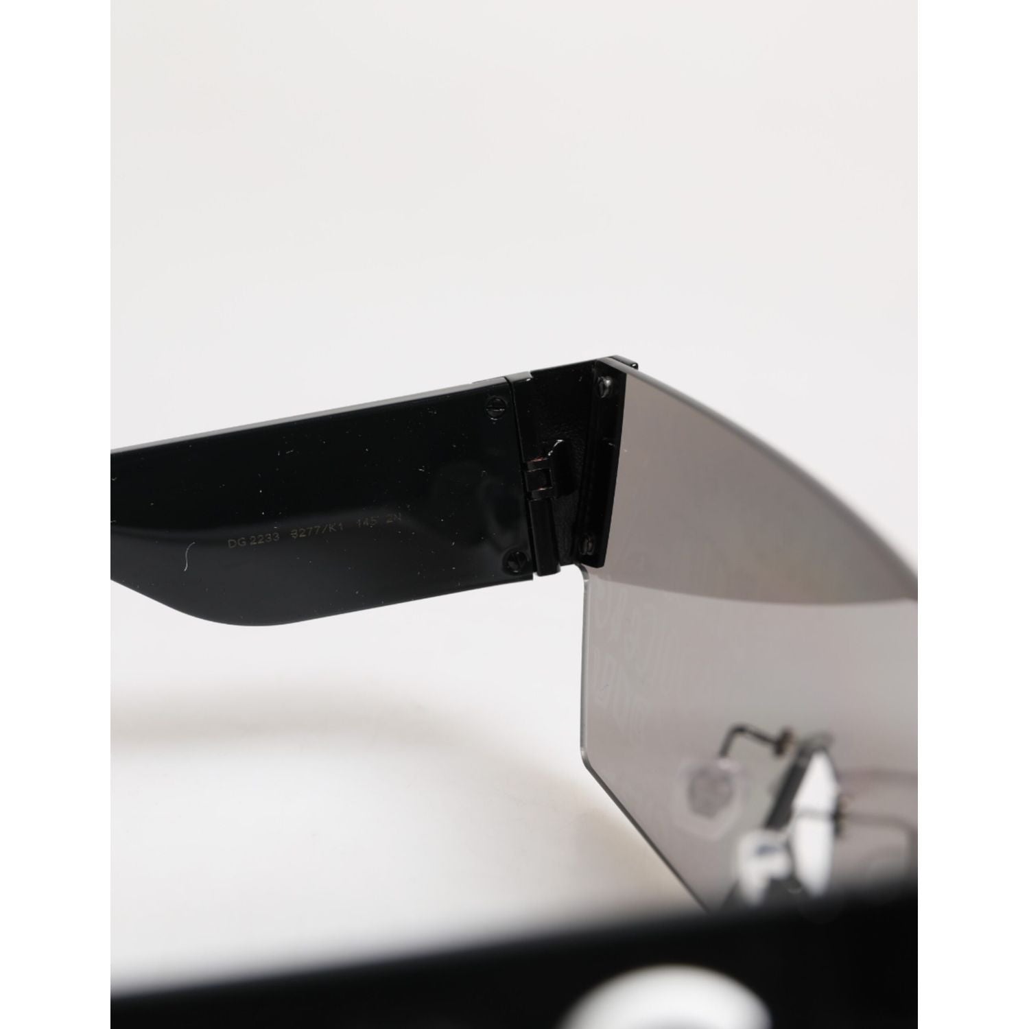 Dolce & Gabbana Black Metal Frame DNA Graffiti DG2233 Eyewear Sunglasses