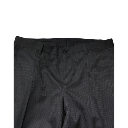 Dolce & Gabbana Black Single Breasted Formal 2 Piece Suit Dolce & Gabbana