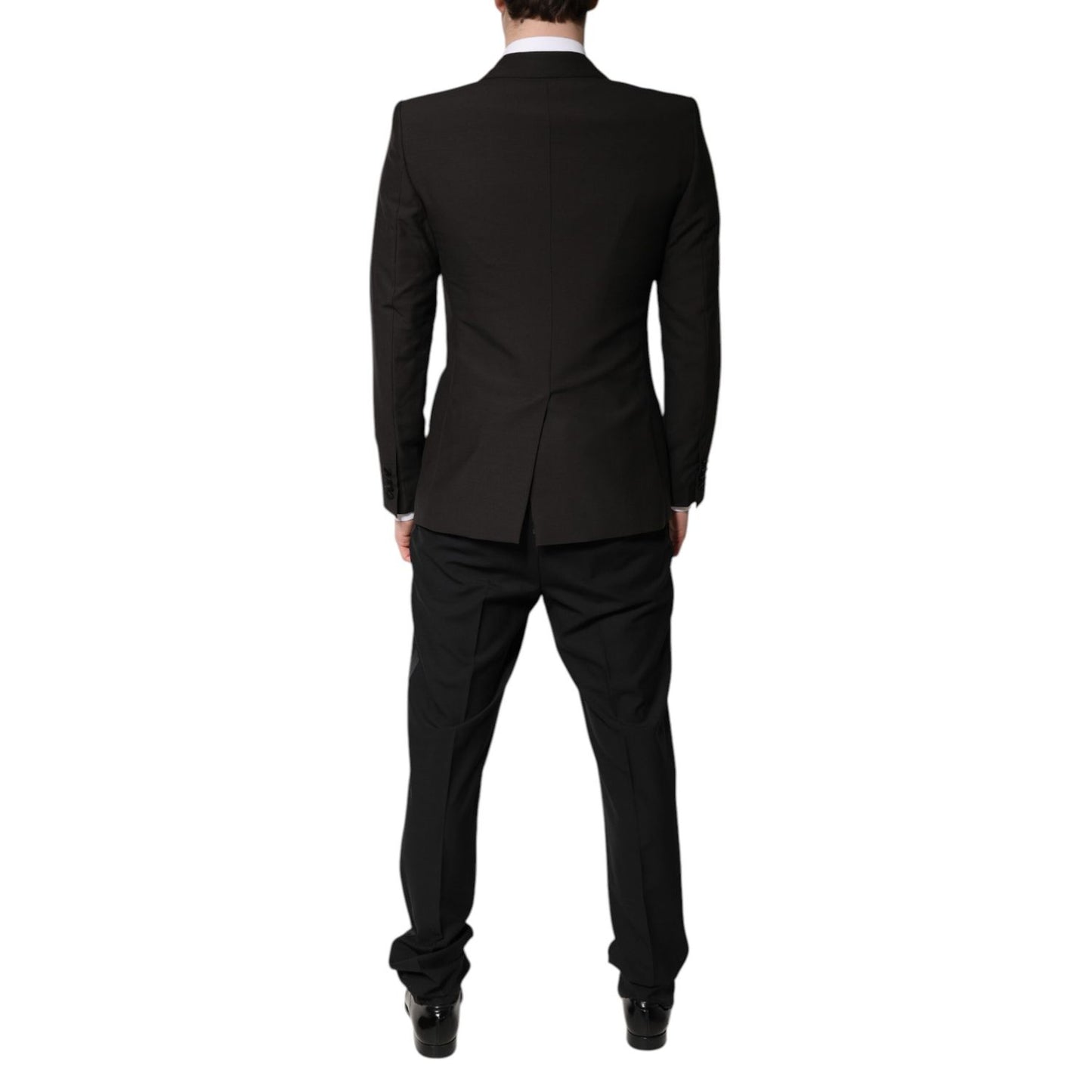 Dolce & Gabbana Black Single Breasted Formal 3 Piece Suit Dolce & Gabbana