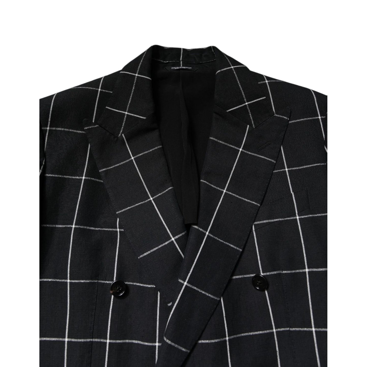 Dolce & Gabbana Black TAORMINA Double Breasted 2 Piece Suit Dolce & Gabbana