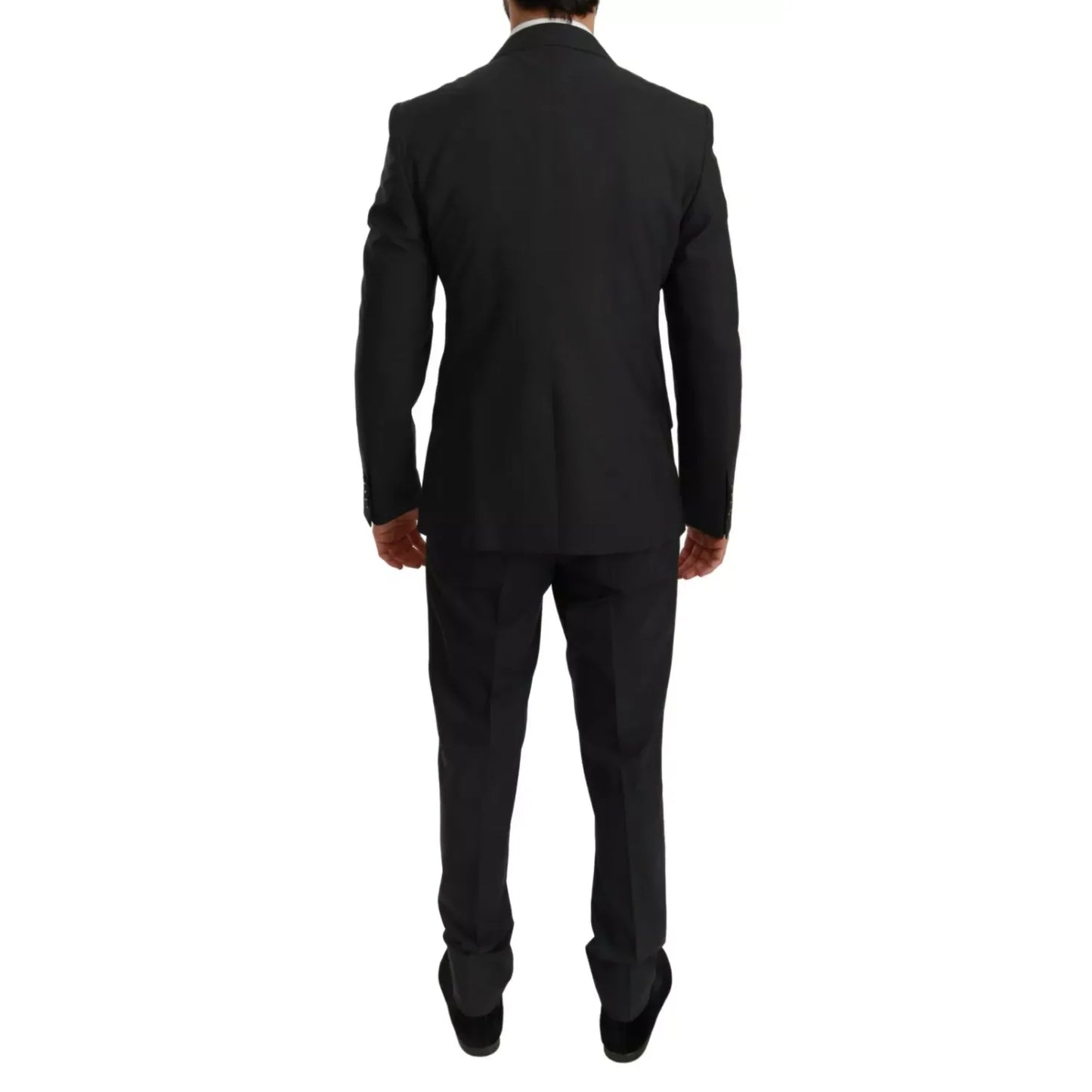 Dolce & Gabbana Slim Fit MARTINI Wool Gray Suit Dolce & Gabbana