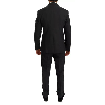 Dolce & Gabbana Slim Fit MARTINI Wool Gray Suit Dolce & Gabbana