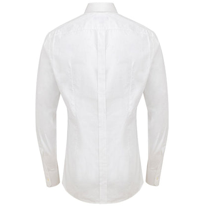Dolce & Gabbana White Cotton Dress Shirt