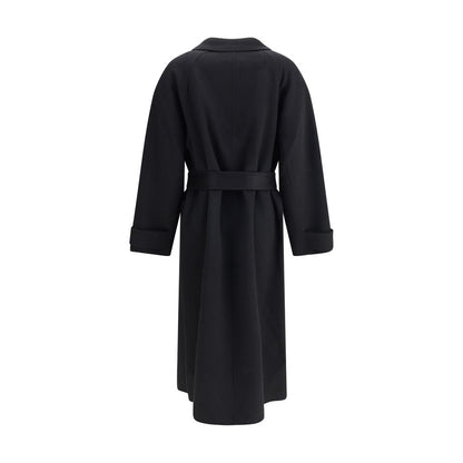 Dynamis Studio Black Wool Coat Dynamis Studio
