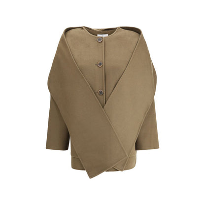 Dynamis Studio Brown Wool Coat Dynamis Studio