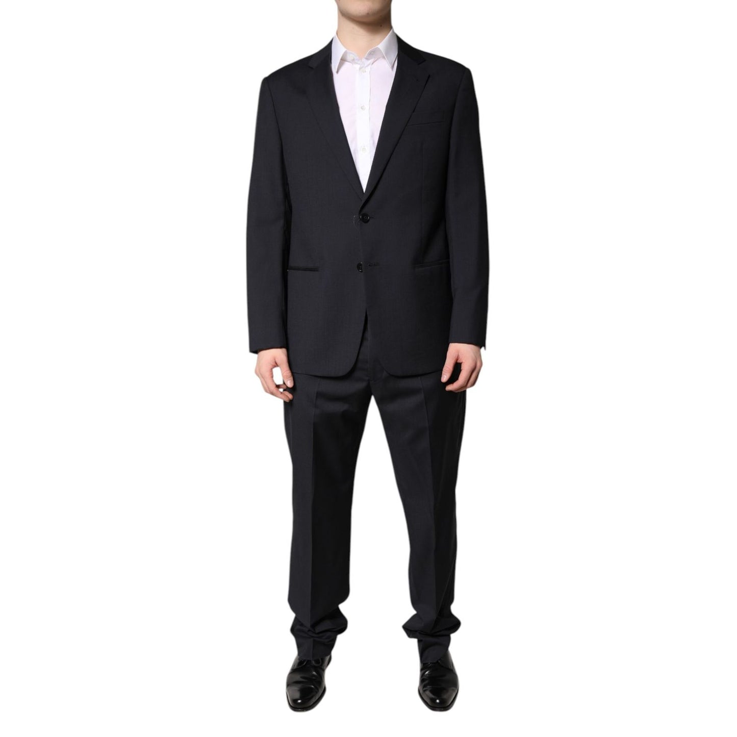 Emporio Armani Black Single Breasted Formal 2 Piece Suit Emporio Armani