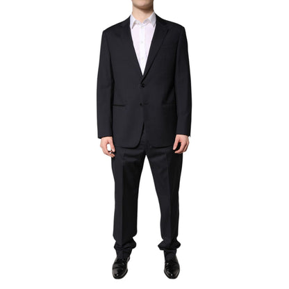 Emporio Armani Black Single Breasted Formal 2 Piece Suit Emporio Armani