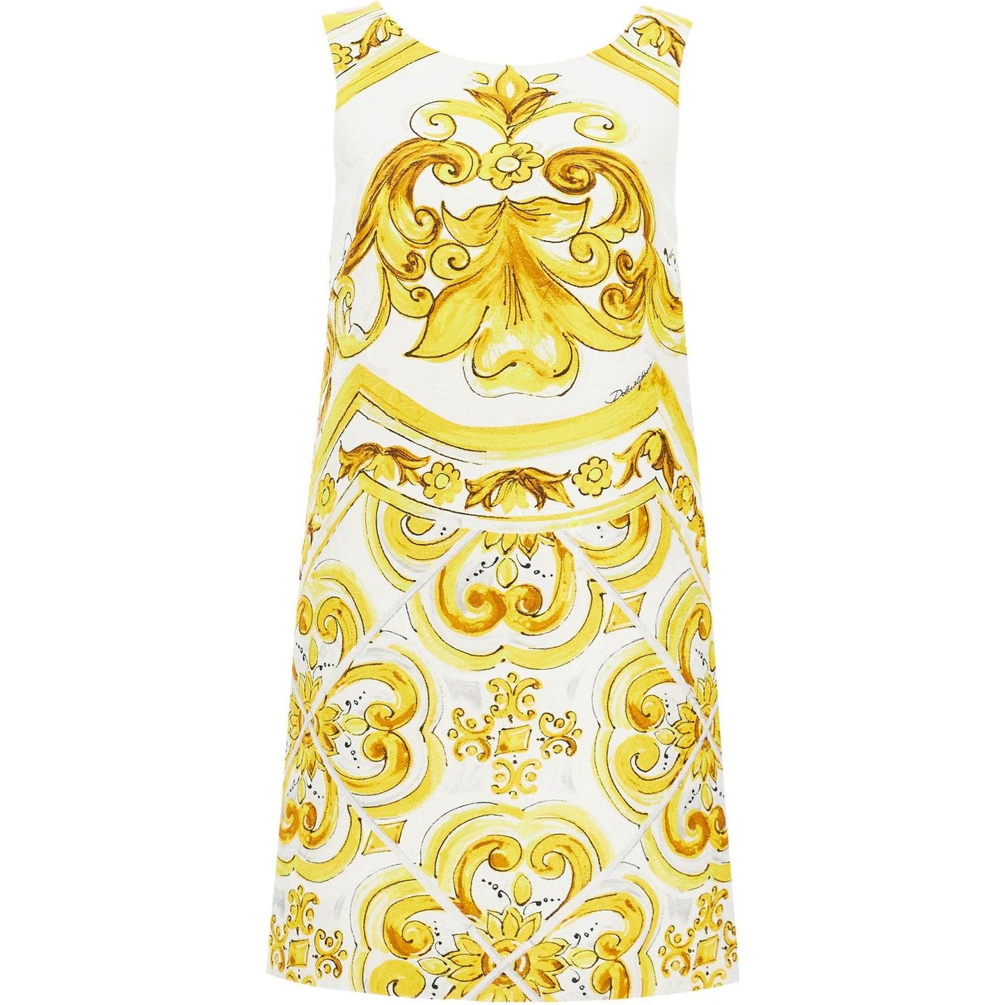 Dolce & Gabbana 'mini brocade dress with mai Dresses Dolce & Gabbana