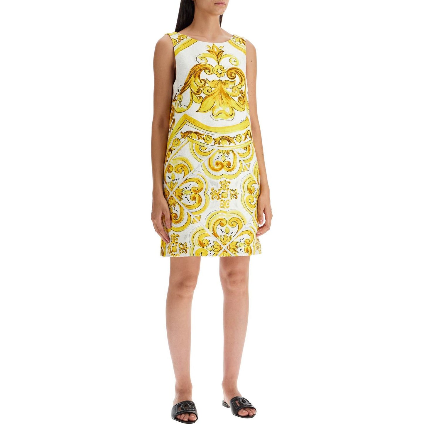 Dolce & Gabbana 'mini brocade dress with mai Dresses Dolce & Gabbana