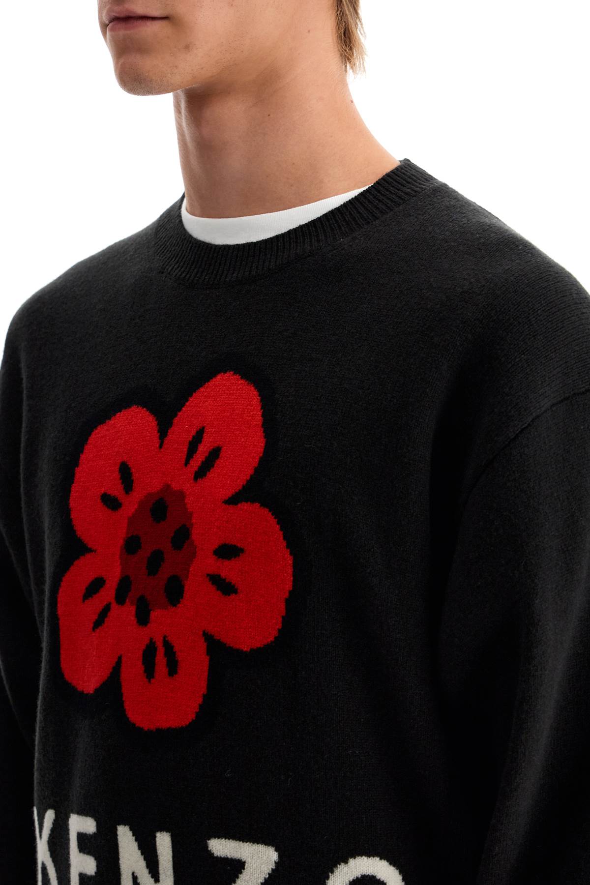 Kenzo boke flower wool sweater Knitwear Kenzo