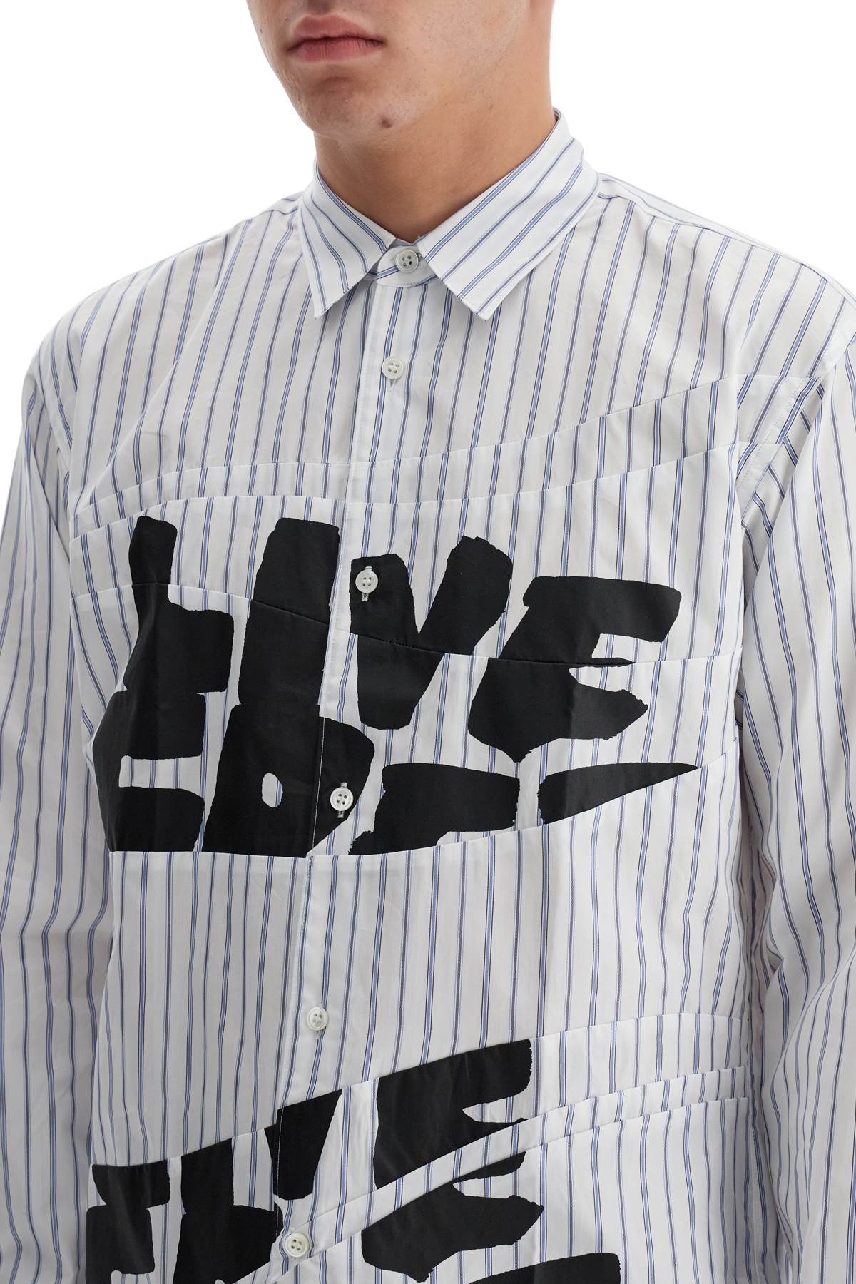 Comme Des Garcons Shirt 'live free printed shirt' Shirts Comme Des Garcons Shirt